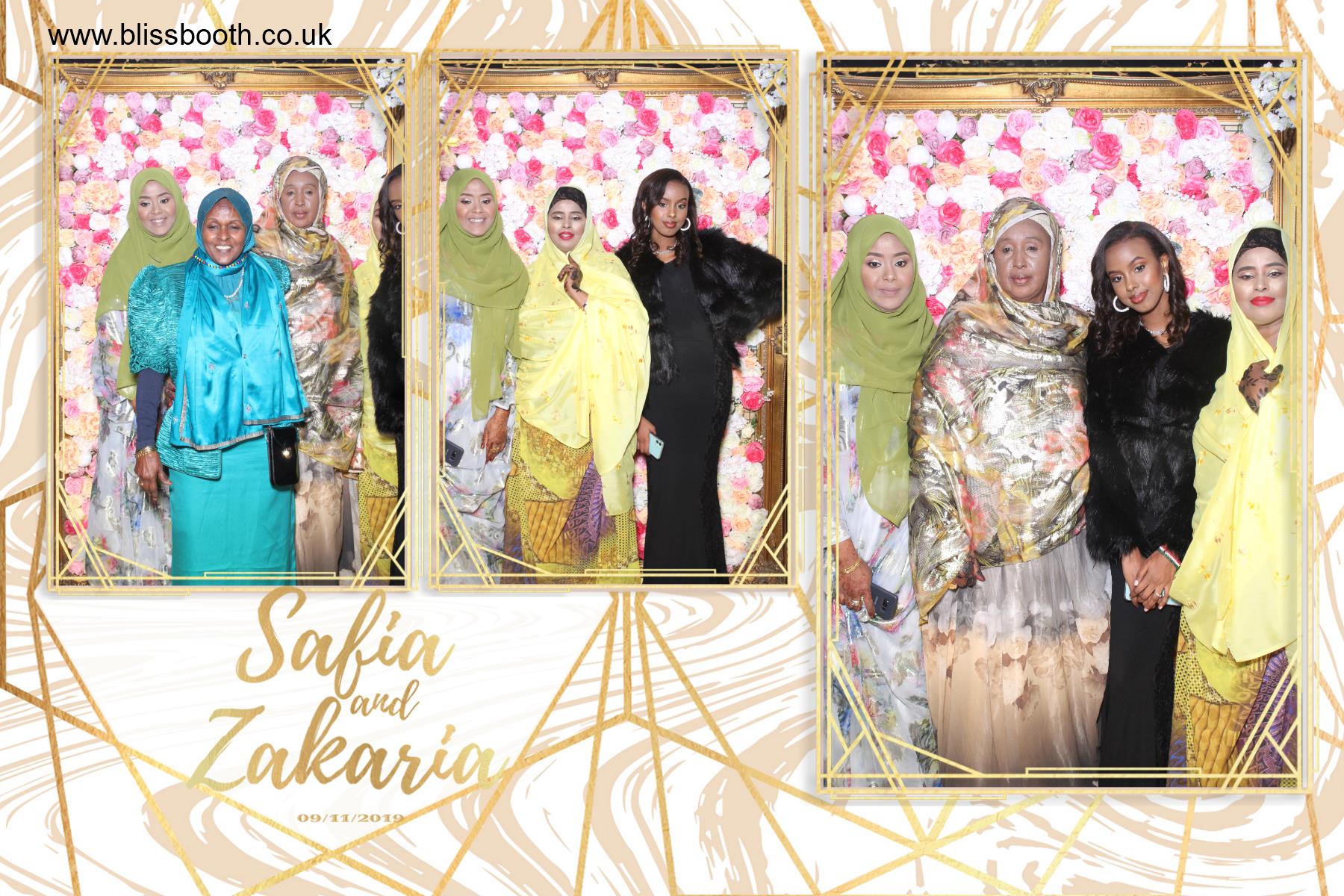 Safia & Zakaria | View more photos from the event at gallery.blissbooth.co.uk/u/BlissBooth/Safia-Zakaria